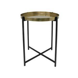 Brass/black side table M HKLiving Brass/black side table M HKLiving