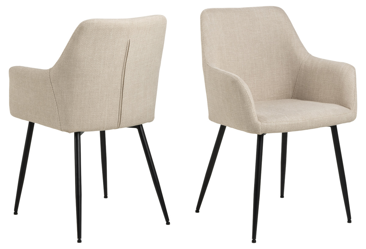 Armstoel Alireza Beige - Giga Living