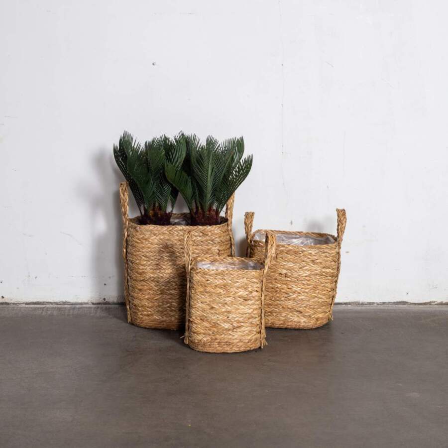 Mand Met Handvat Indy Naturel Groot