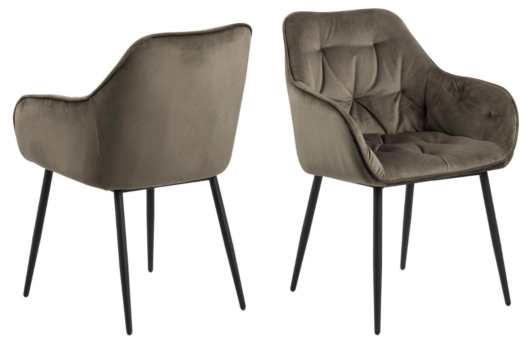 Eetkamerstoel Zion Beige - Giga Living