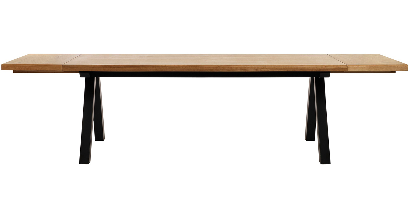 Tafel Verlenging Oliveto Naturel 100x46+46 cm - Giga Living