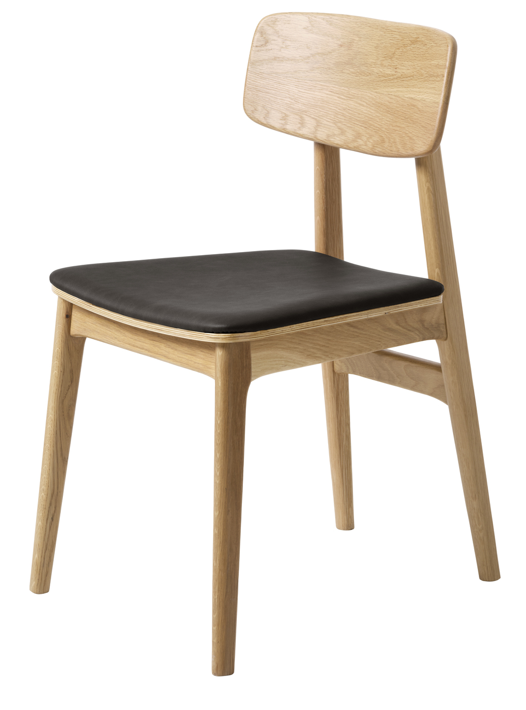 Eetkamerstoel Livo Zwart Pu - Giga Living
