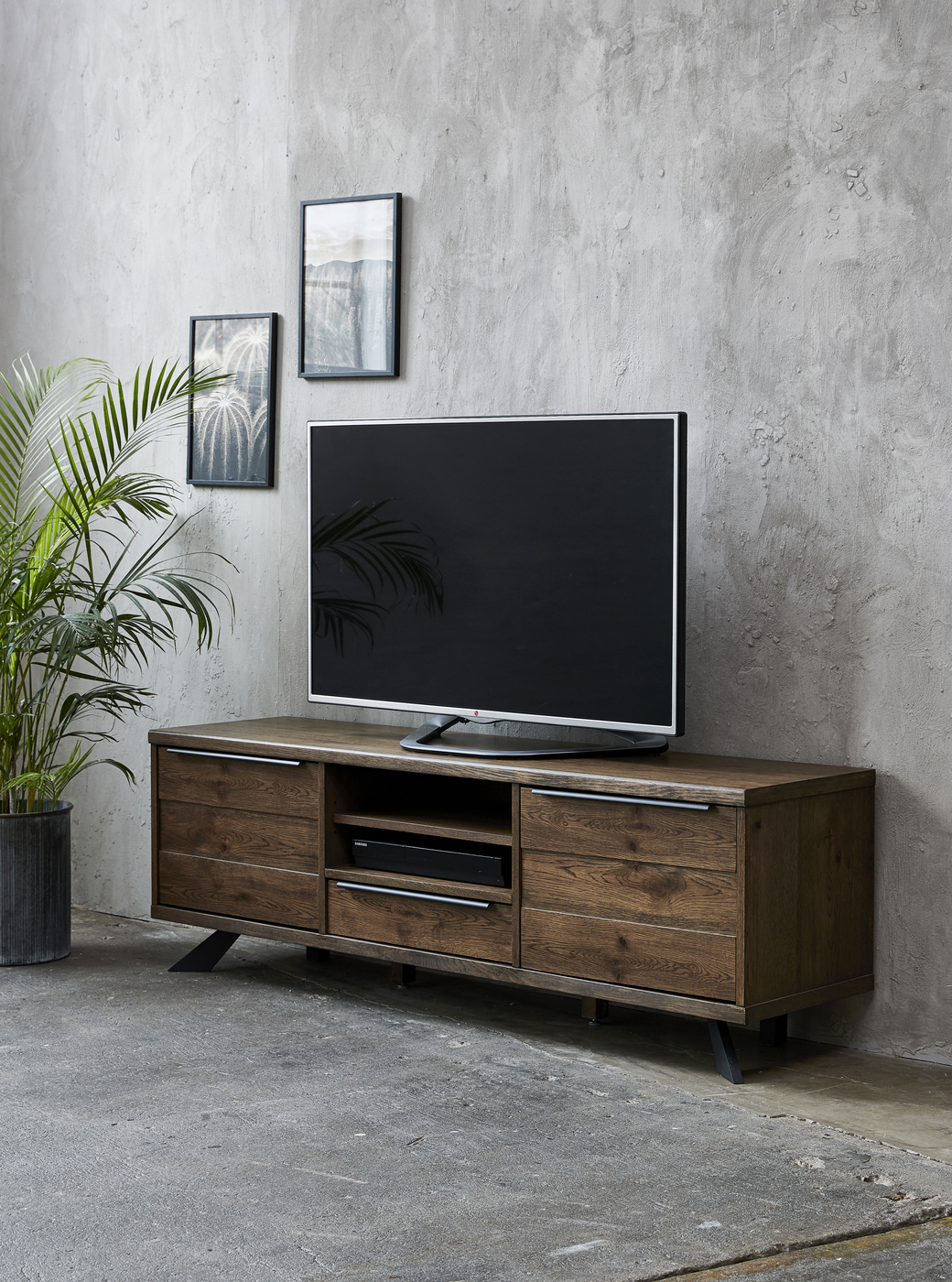 Tv -meubel Arno Smoked - Giga Living