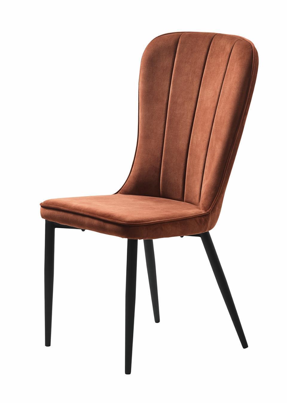 Eetkamerstoel Hudson Rust Velvet - Giga Living
