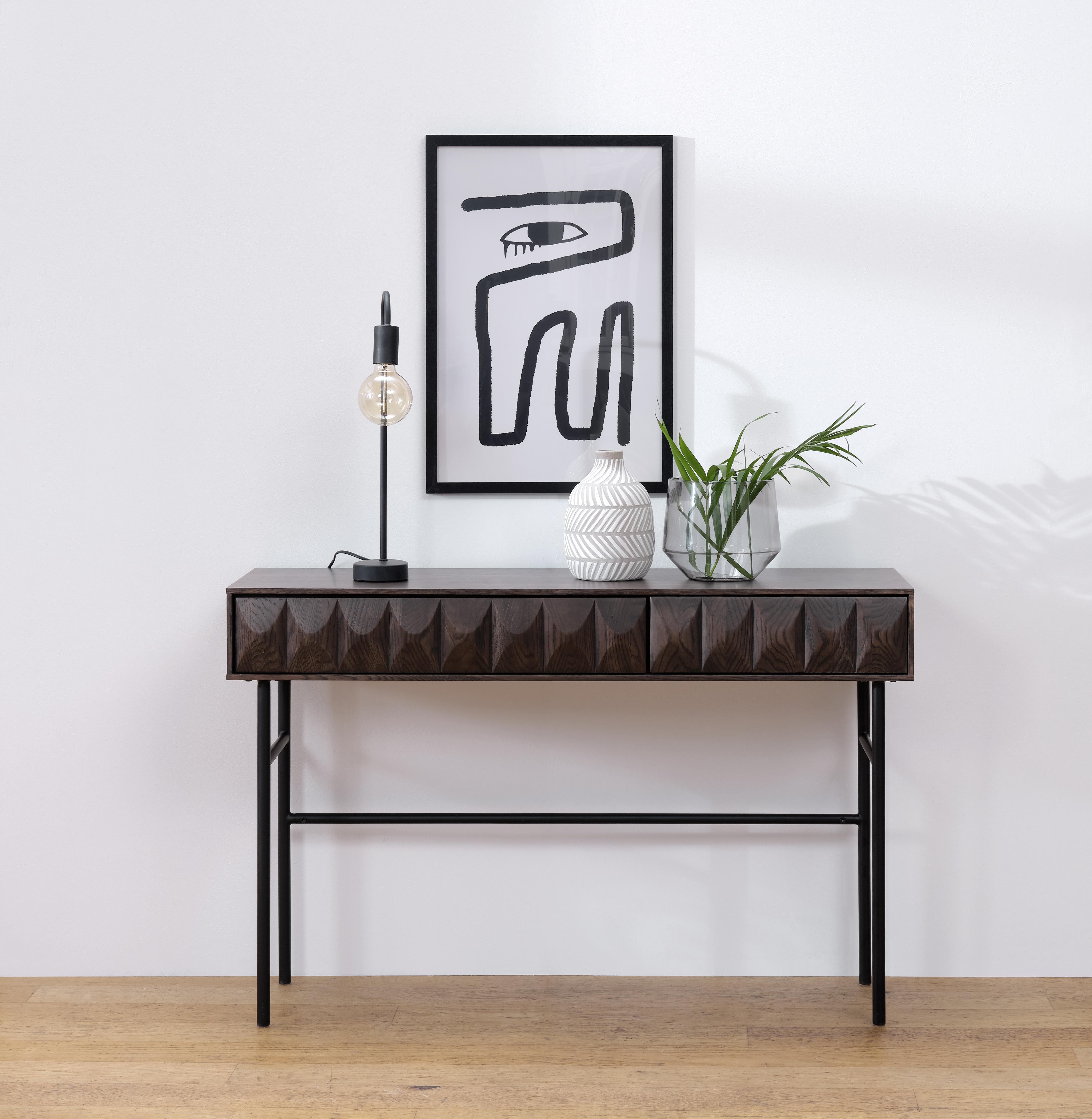 Bijzettafel Latina Espresso W117 cm - Giga Living
