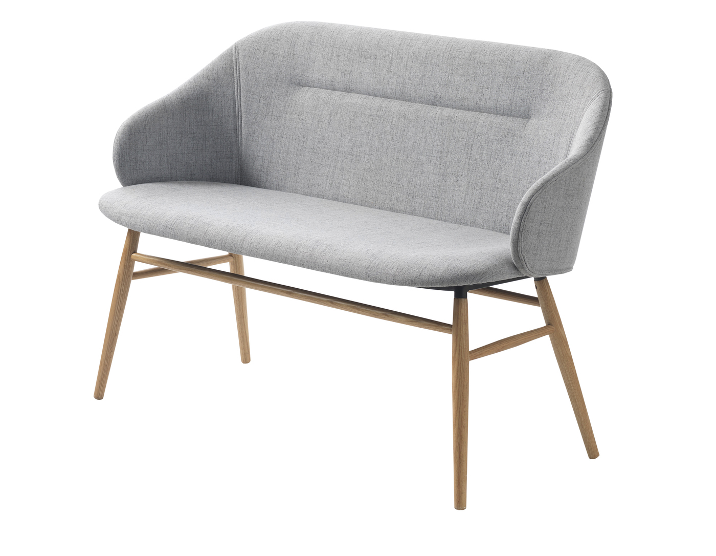 Bank Teno 120 cm Lichtgrijs - Giga Living