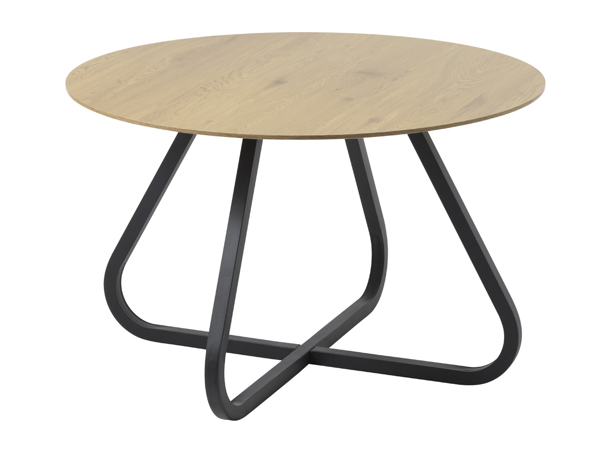 Eettafel Cesura Eiken Melamine Ø120cm - Giga Living