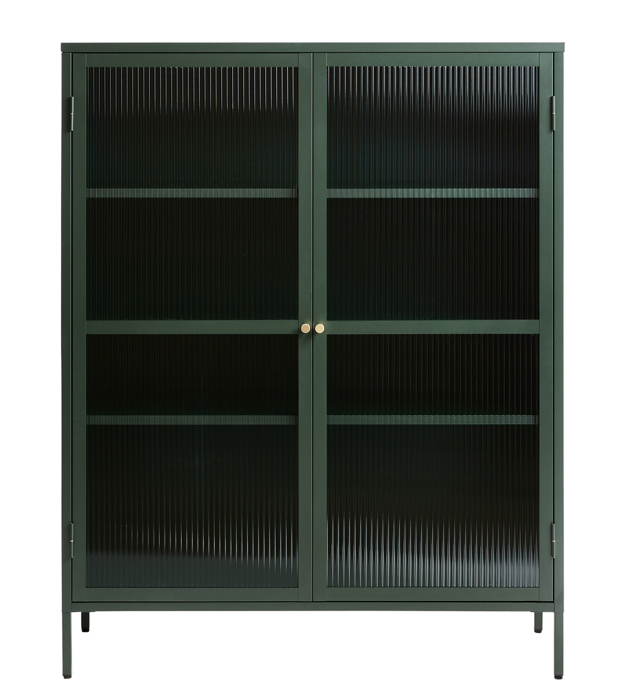 Vitrinekast Bronco Groen H140 cm - Giga Living