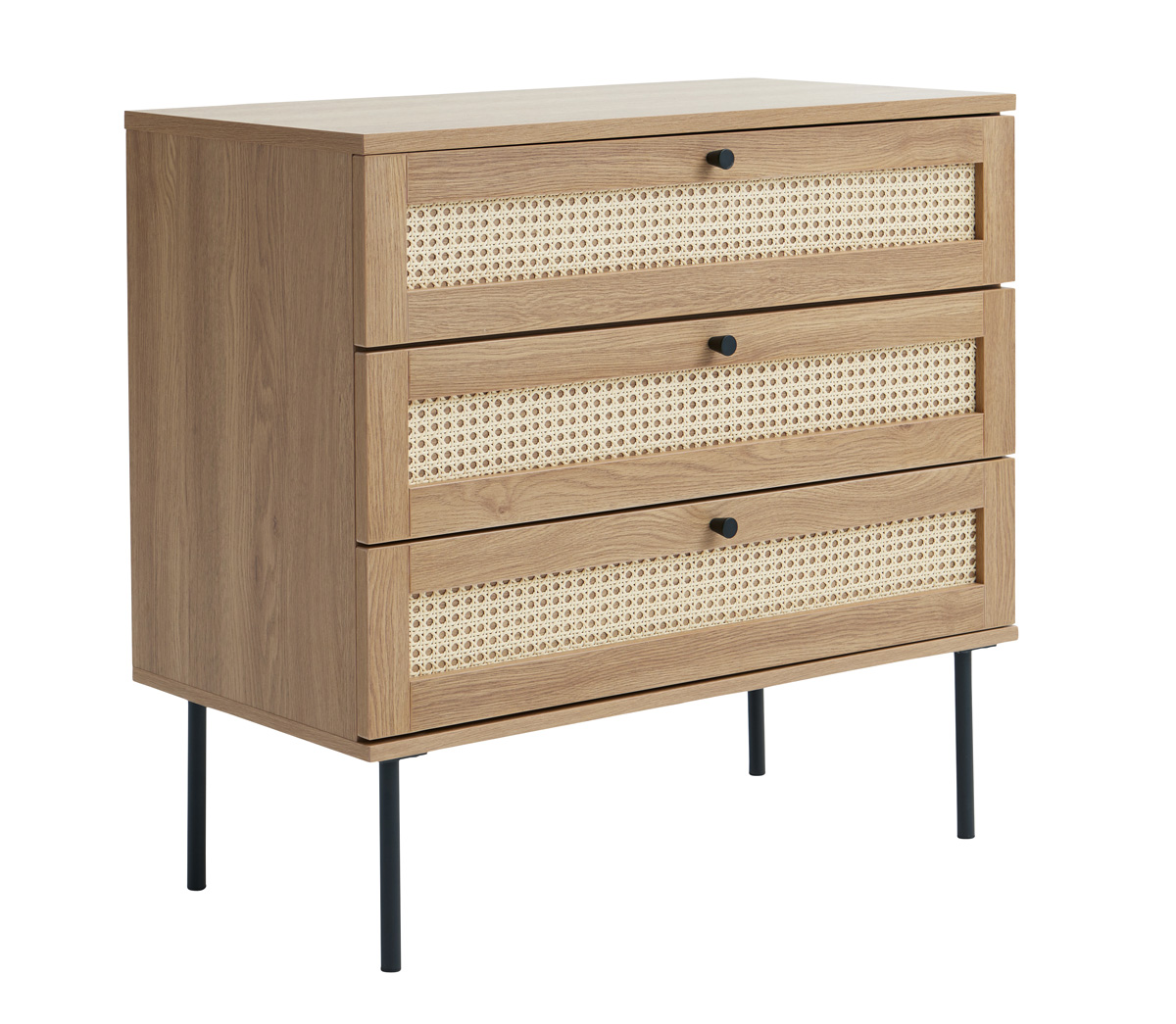 Dressoir Pensacola Naturel 3-Lades - Giga Living