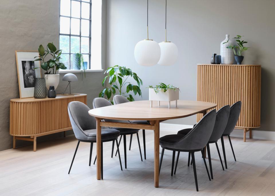 Eettafel Carno Naturel 100x190 cm - Giga Living