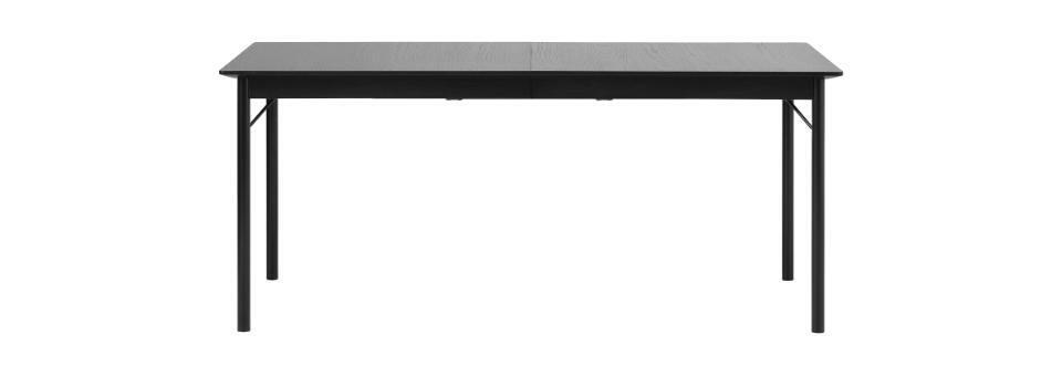 Eettafel Savona Zwart 95x180 cm - Giga Living