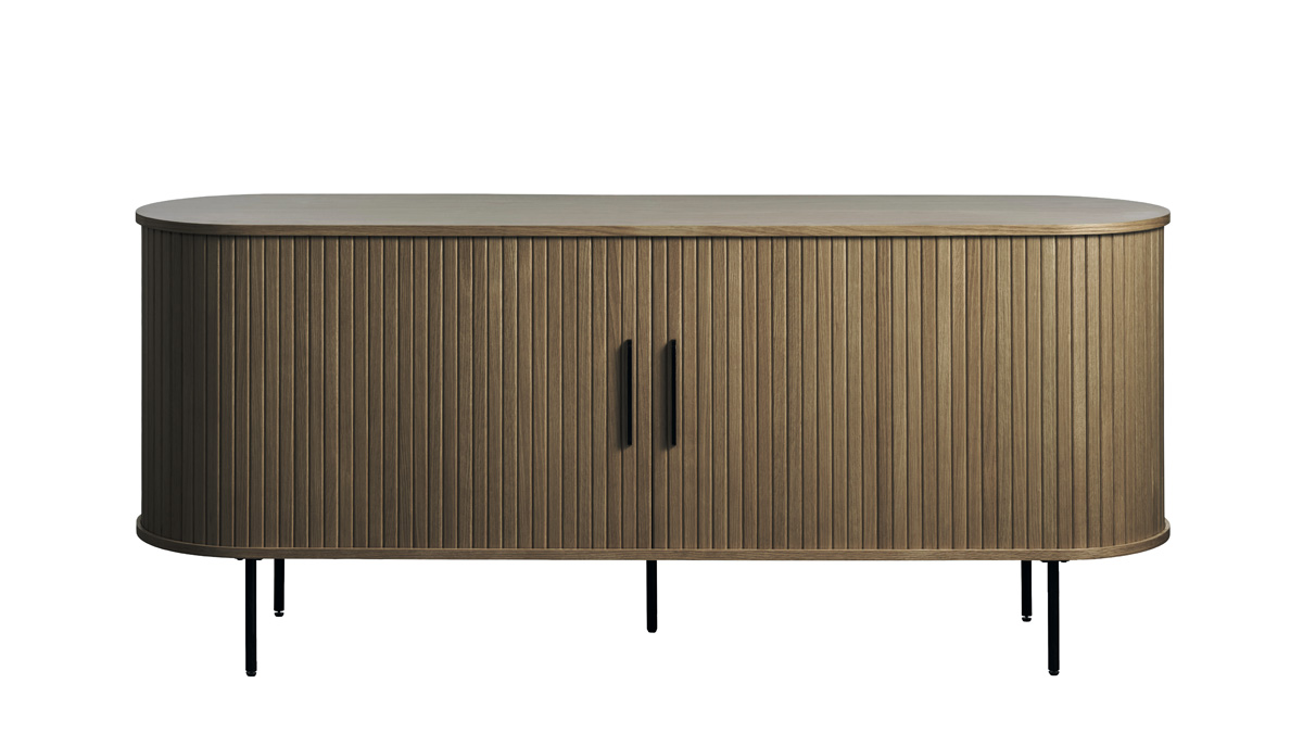 Dressoir Nola Smoked Eiken 180cm - Giga Living