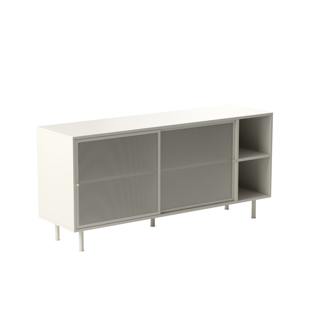 Giga Living Dressoir Veep Greige Metaal 160cm - 