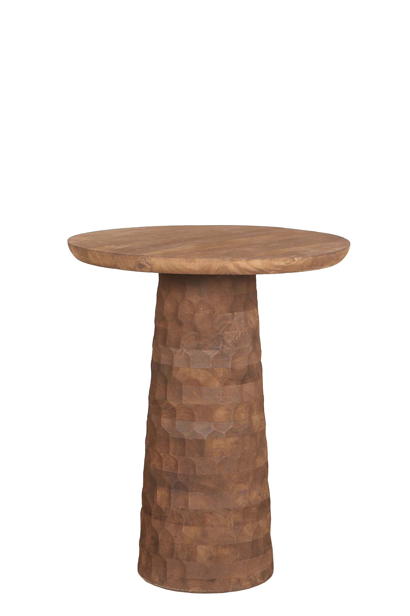 Bijzettafel Brittta Bruin 60cm - Giga Meubel