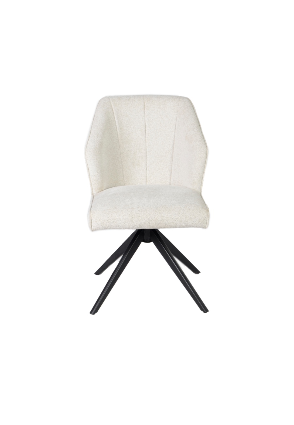 Eetkamerstoel Charlotte Beige Draaibaar - Giga Meubel