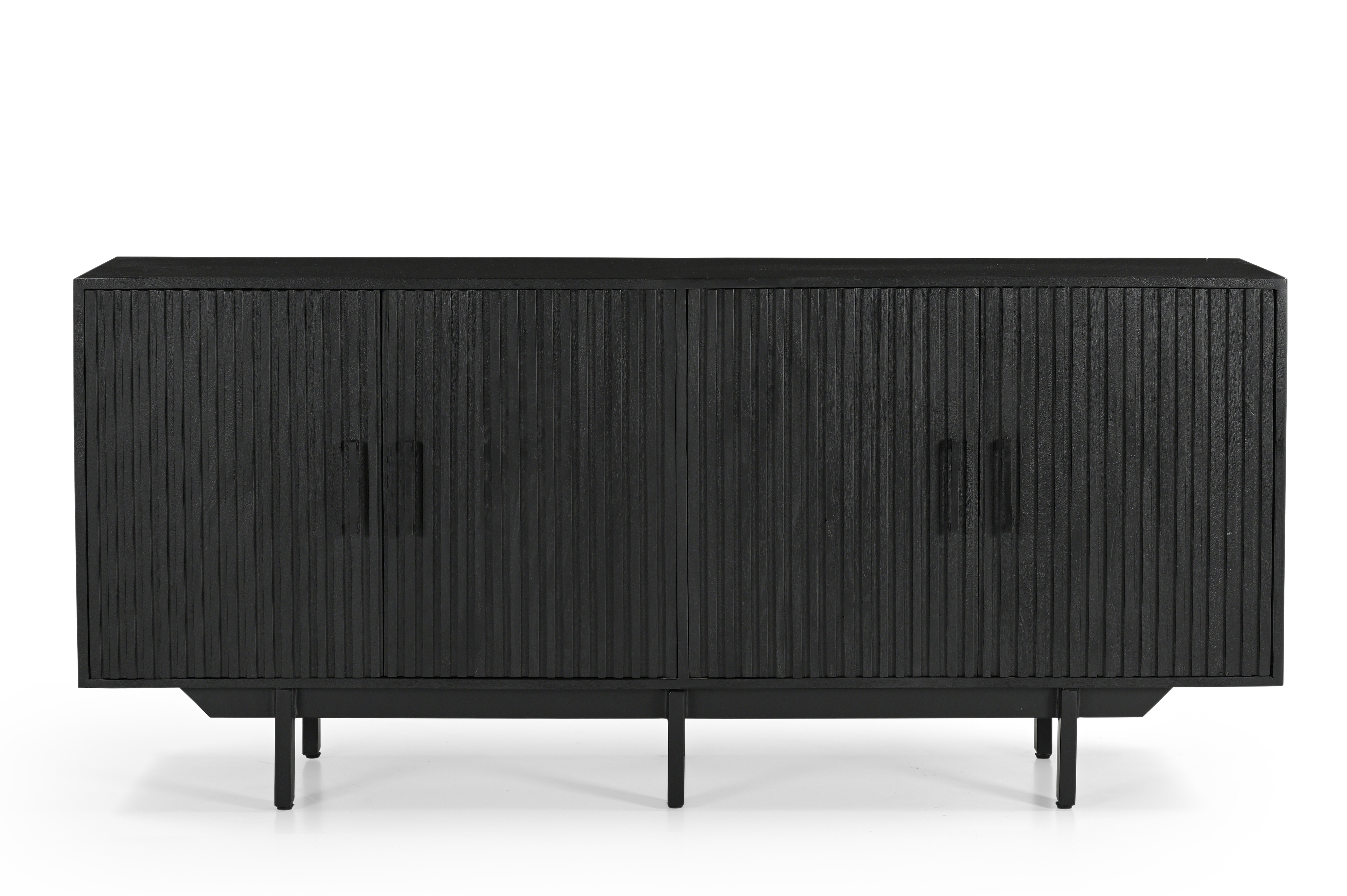 Dressoir Jurre Zwart 180cm - Giga Meubel