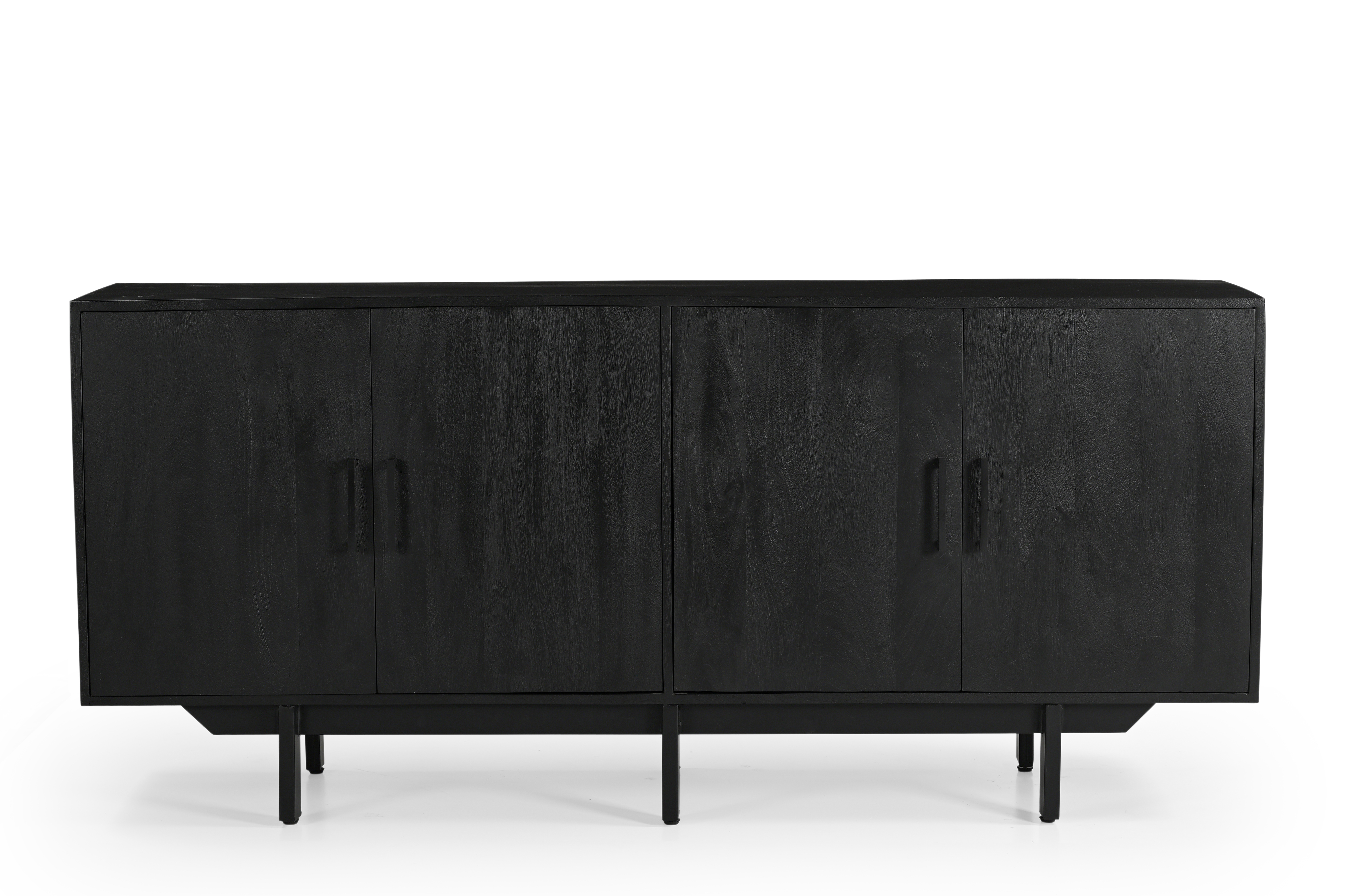 Dressoir Jip Zwart 180cm - Giga Meubel