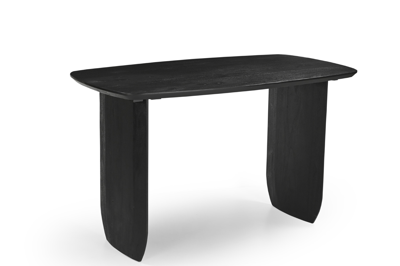 Bartafel Seve Zwart Acaciahout 150cm - Giga Meubel