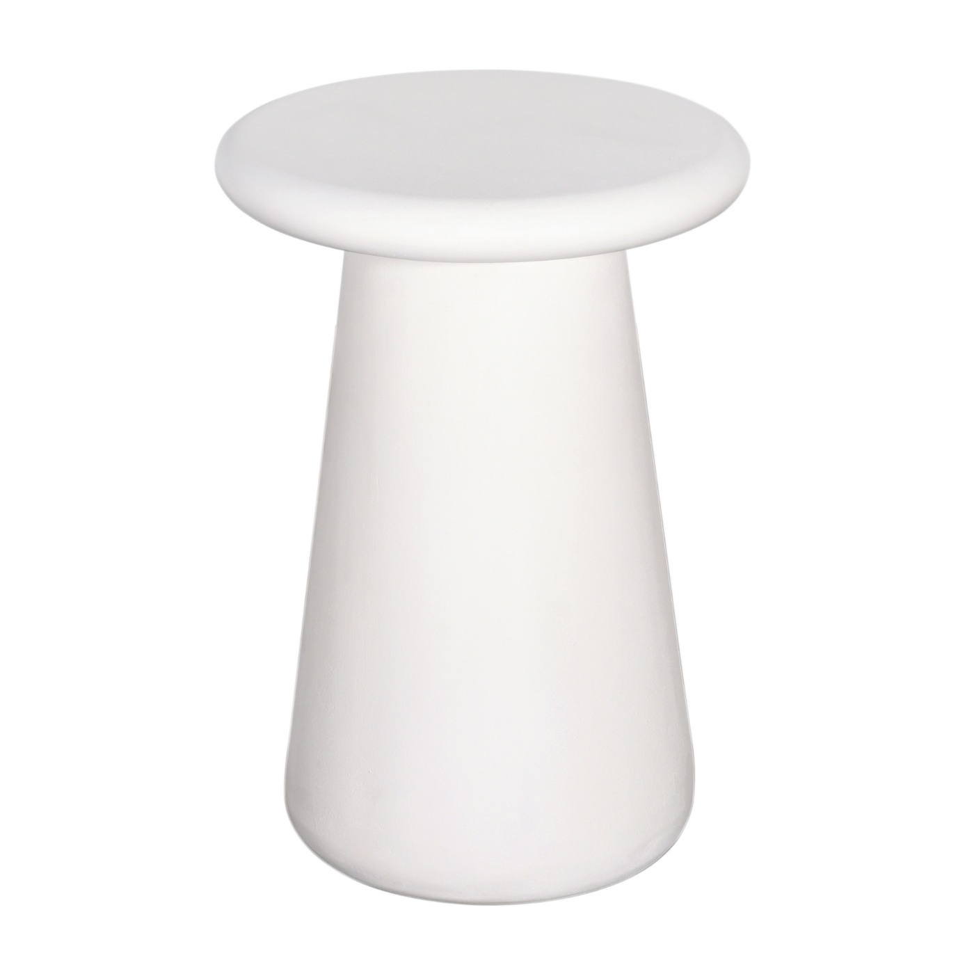 Bijzettafel Romy Beige Rond 35cm - Giga Meubel