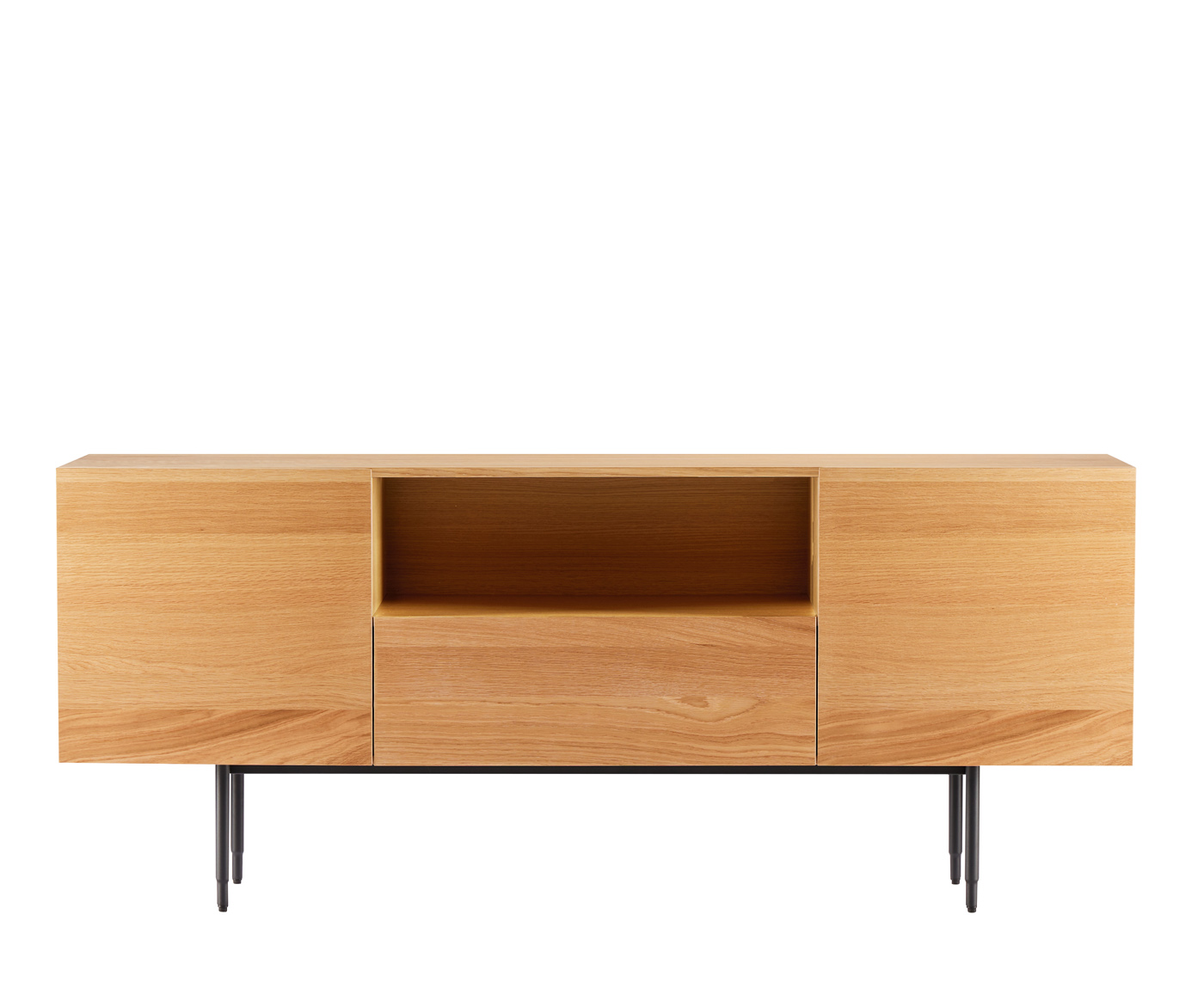 Dressoir Claudia Eiken Naturel 180cm - Giga Meubel