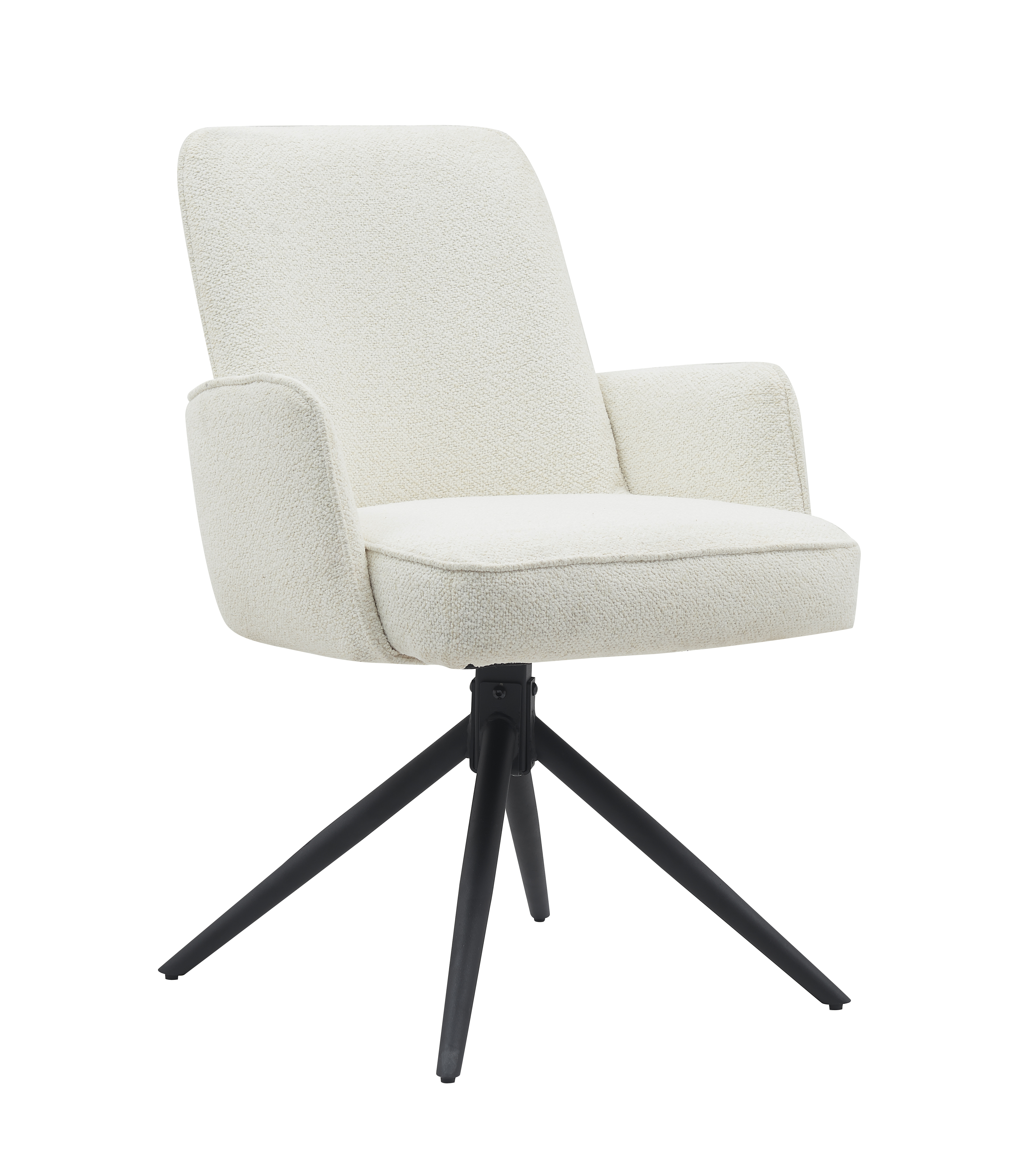 Eetkamerstoel Claire Draaibaar Beige - Giga Meubel