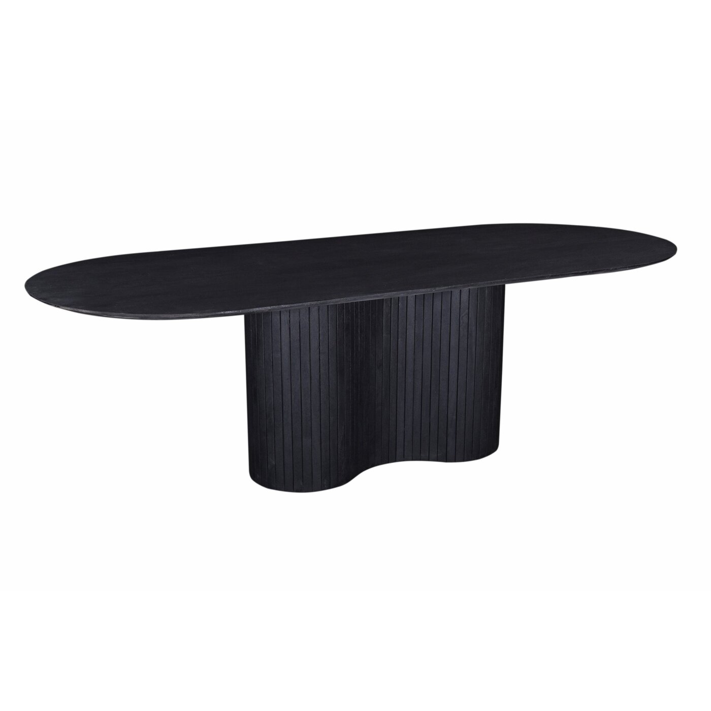 Eettafel Ava Ovaal Zwart 240cm - Giga Meubel
