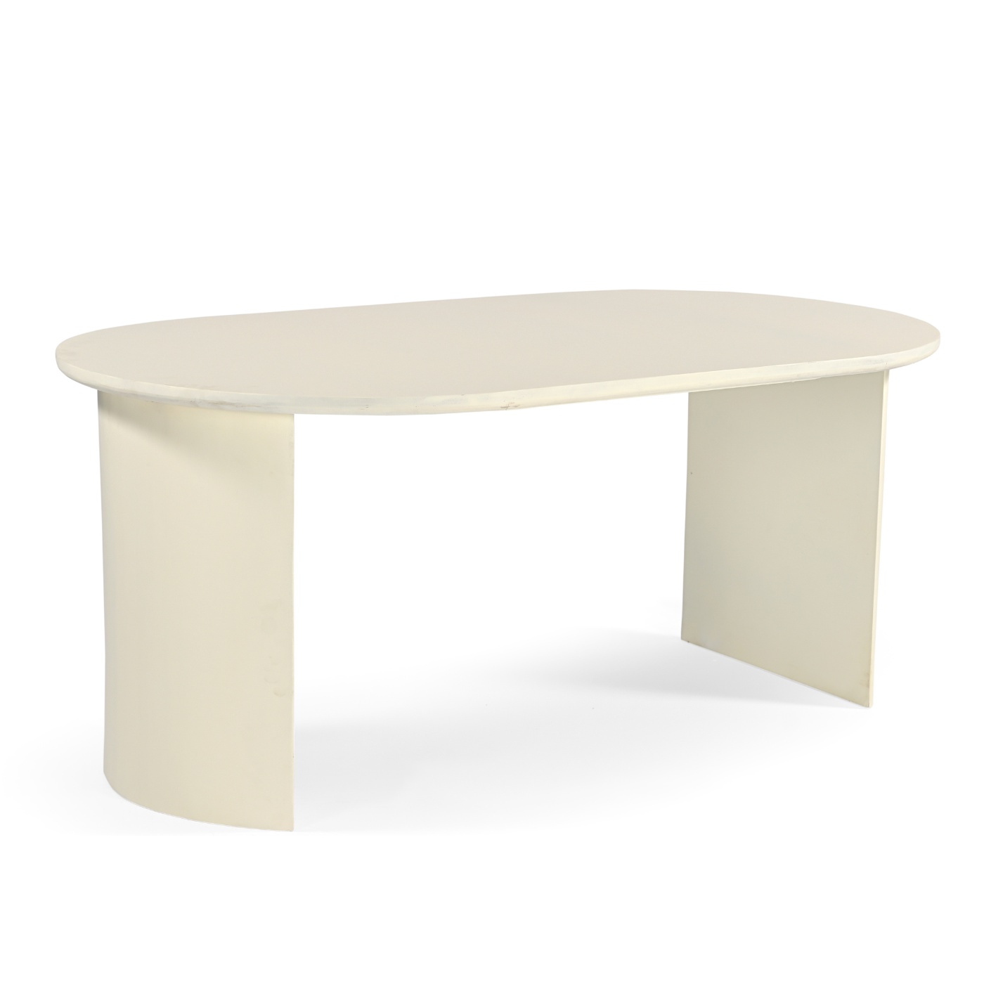 Eettafel Demy Ovaal Beige 180cm - Giga Meubel