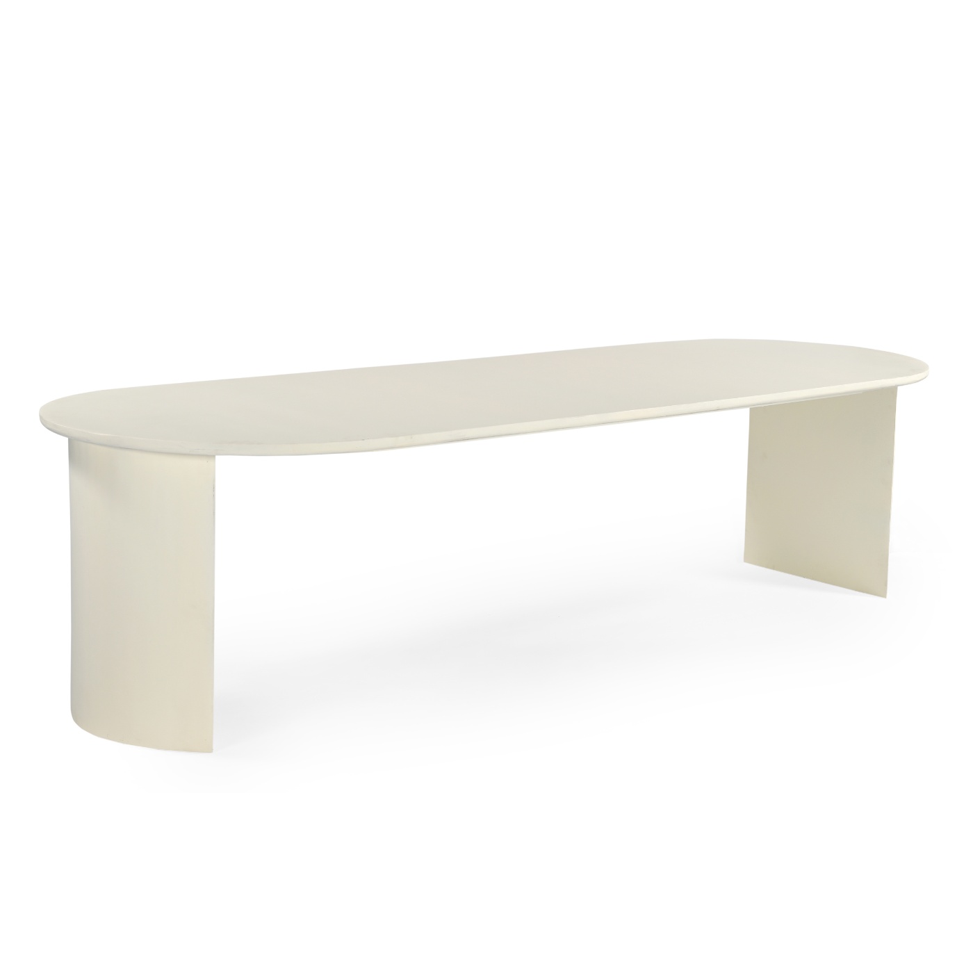Eettafel Demy Ovaal Beige 300cm - Giga Meubel