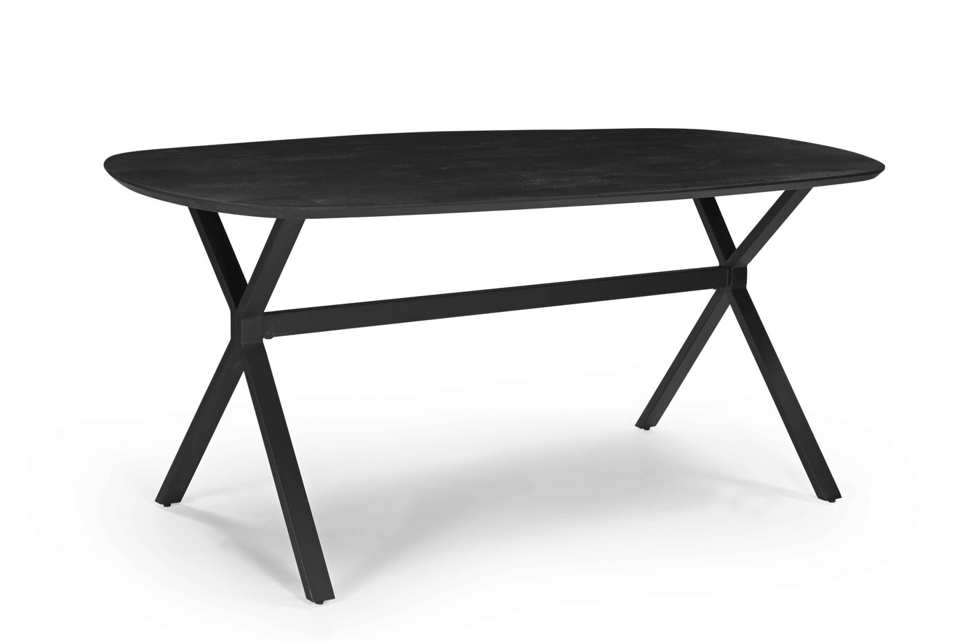 Eettafel Famke Zwart 180cm - Giga Meubel