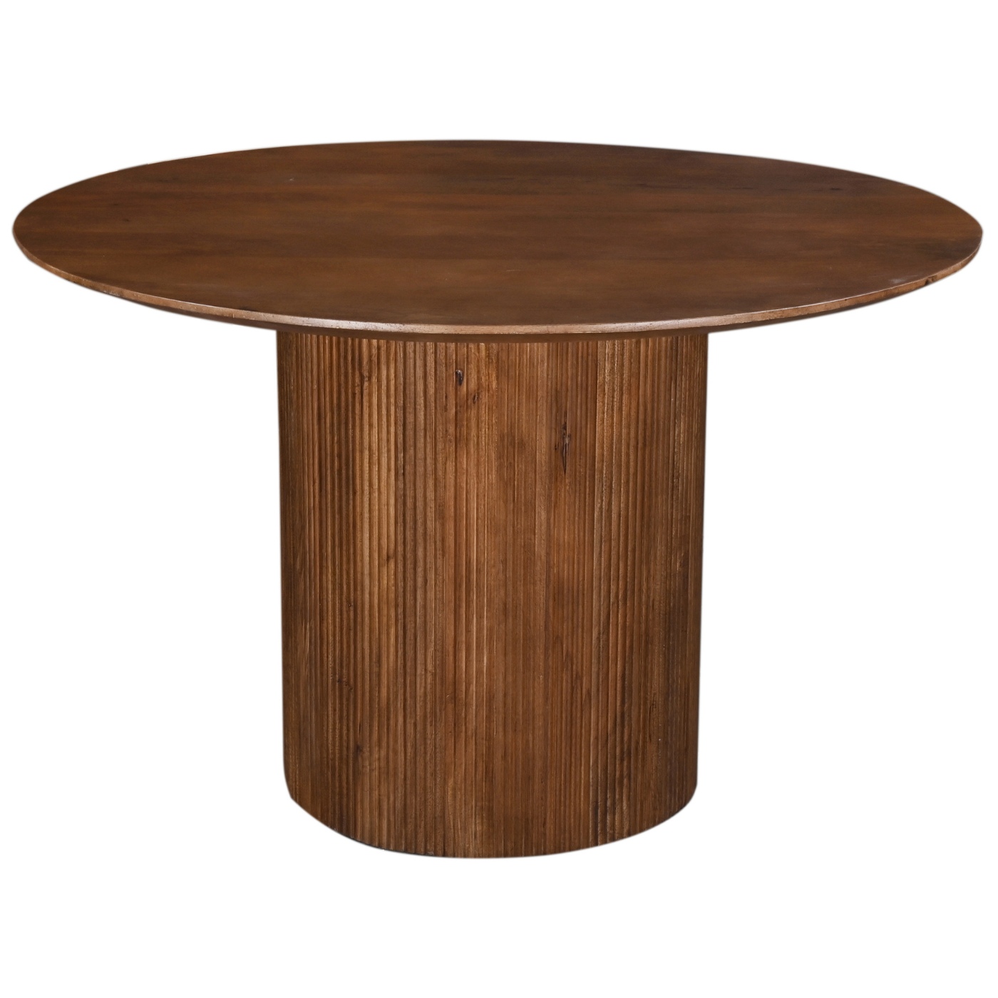 Eettafel Jaime Bruin Rond Ø120cm - Giga Meubel