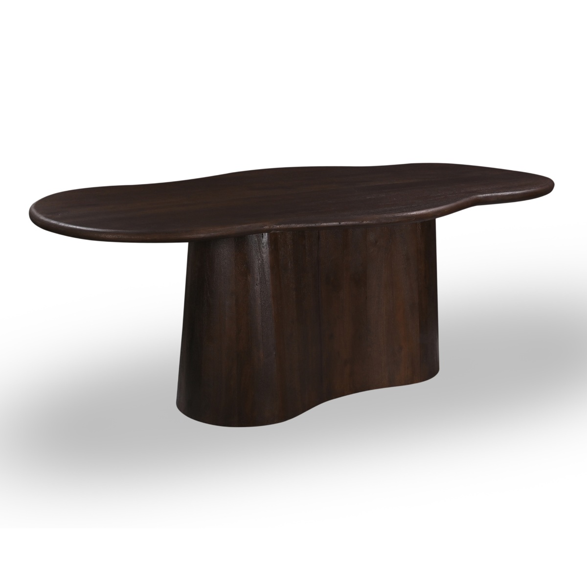 Eettafel Jessie Organisch Bruin 220cm - Giga Meubel