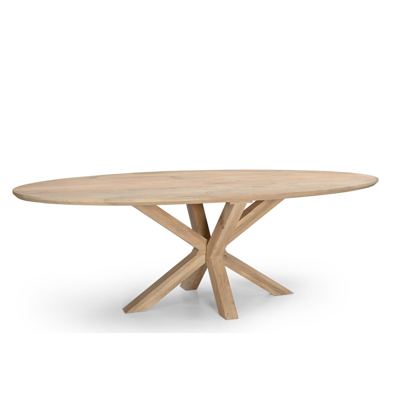 Eettafel Onno Naturel Ovaal 300cm - Giga Meubel
