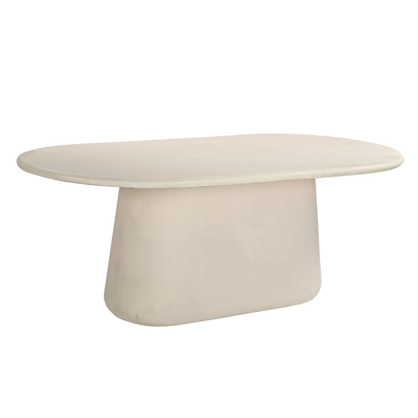 Eettafel Romy Beige Ovaal 160cm - Giga Meubel