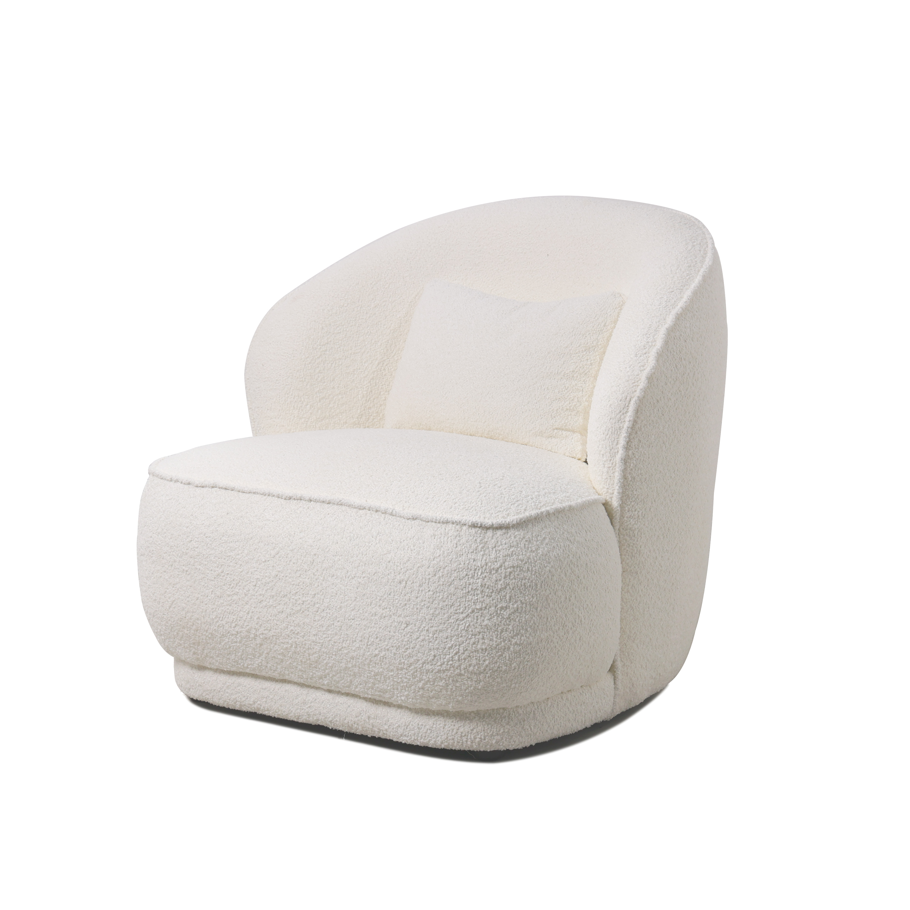 Fauteuil Marianne Bouclé Beige - Giga Meubel