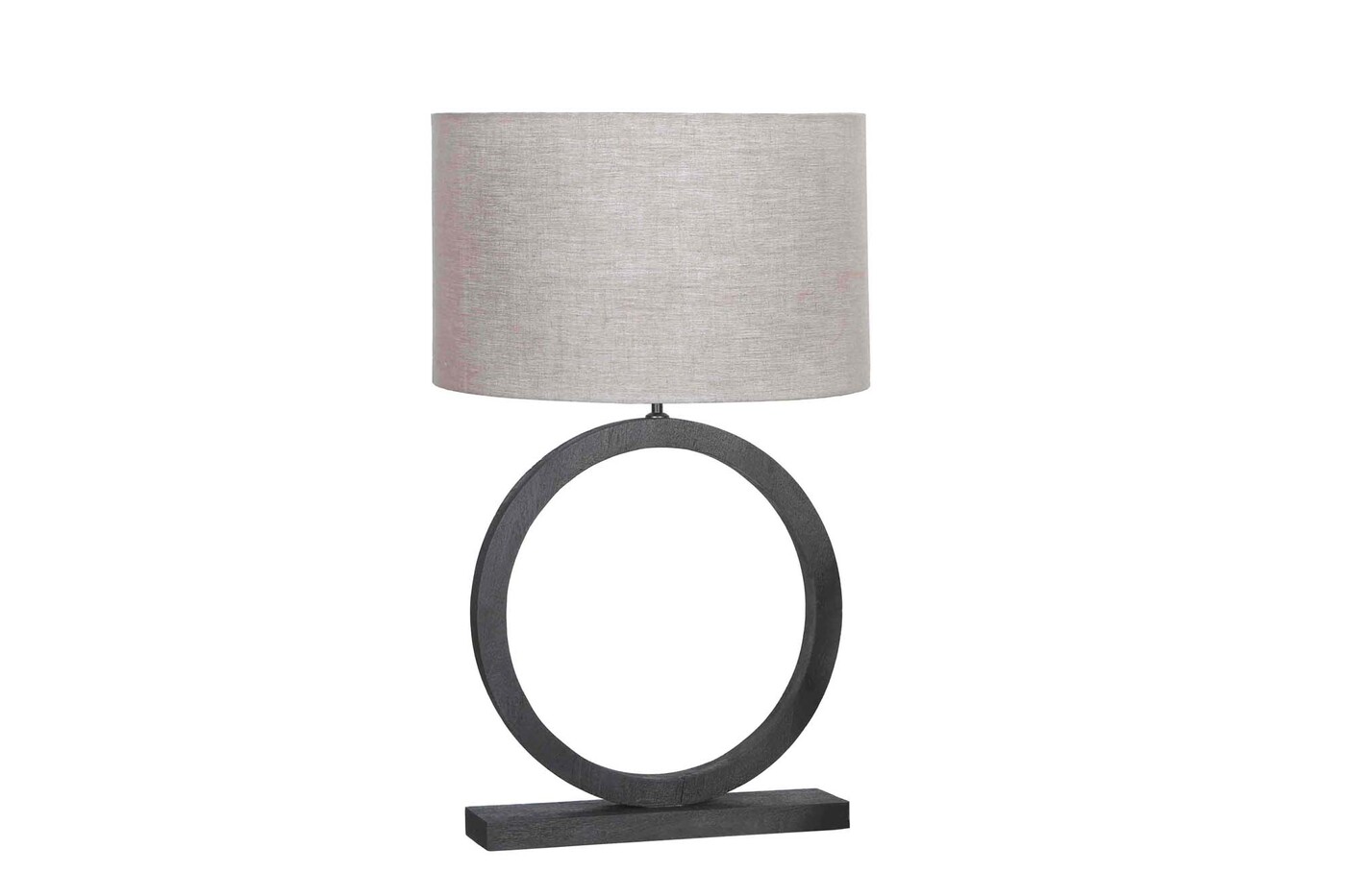 Tafellamp Nils Zwart 55cm - Giga Meubel