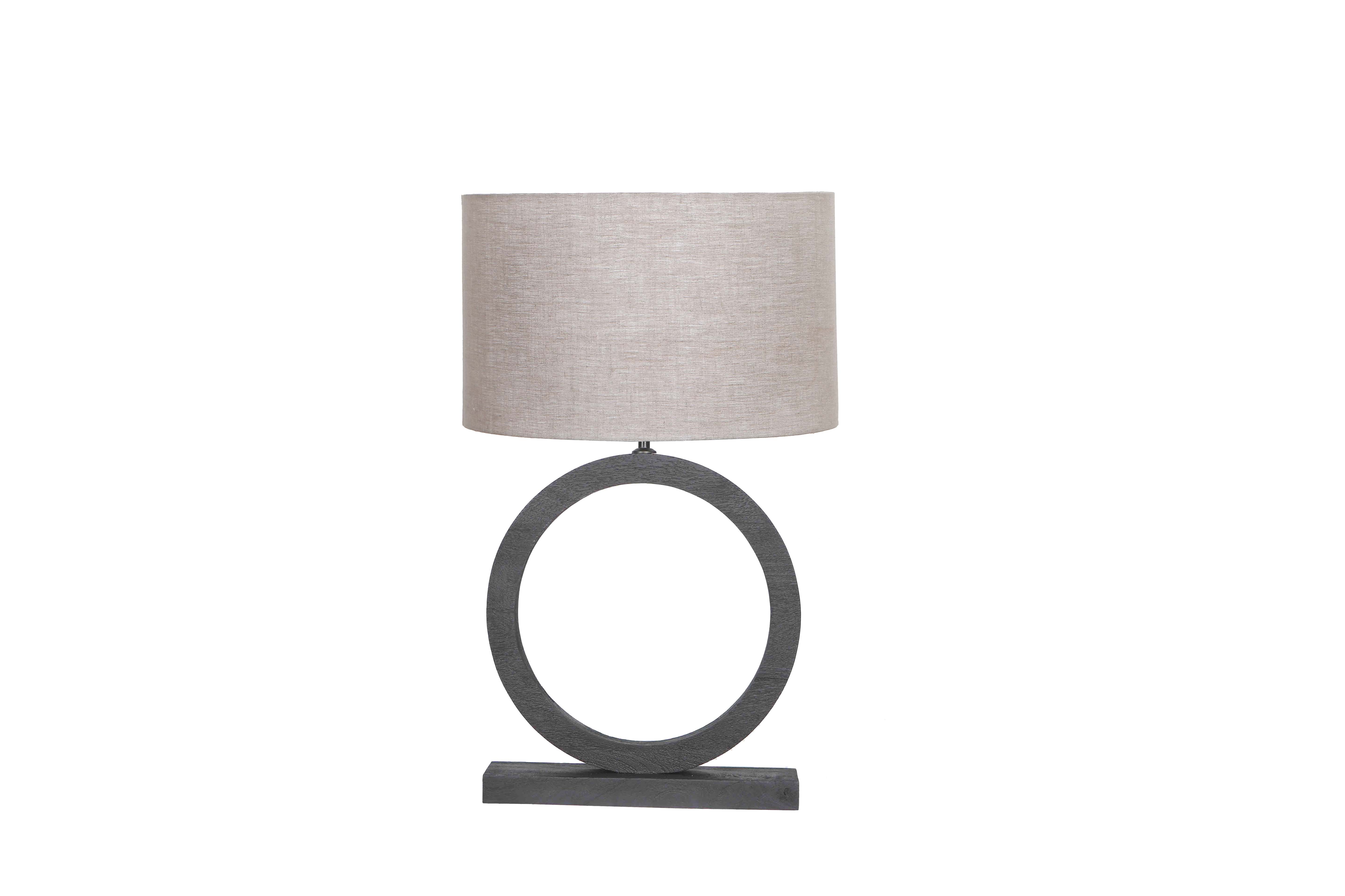 Tafellamp Nils Zwart 30cm - Giga Meubel