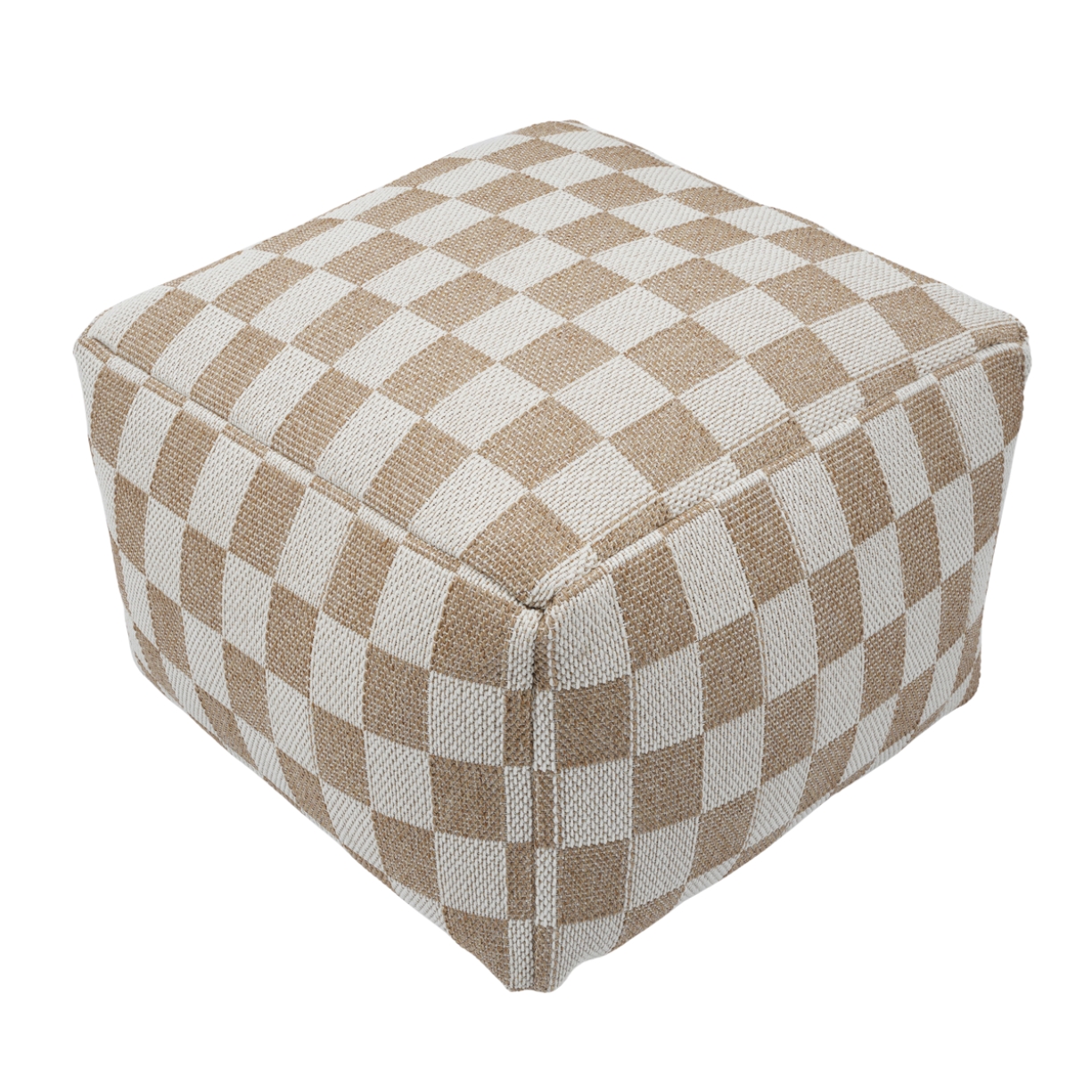 Poef Jezz Beige 60cm - Giga Meubel