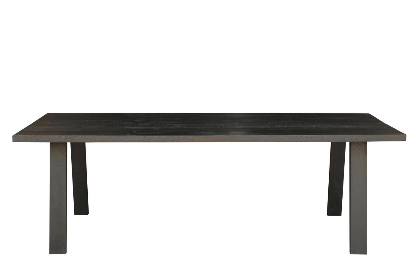 Eettafel Nathan Zwart 300cm - Giga Meubel