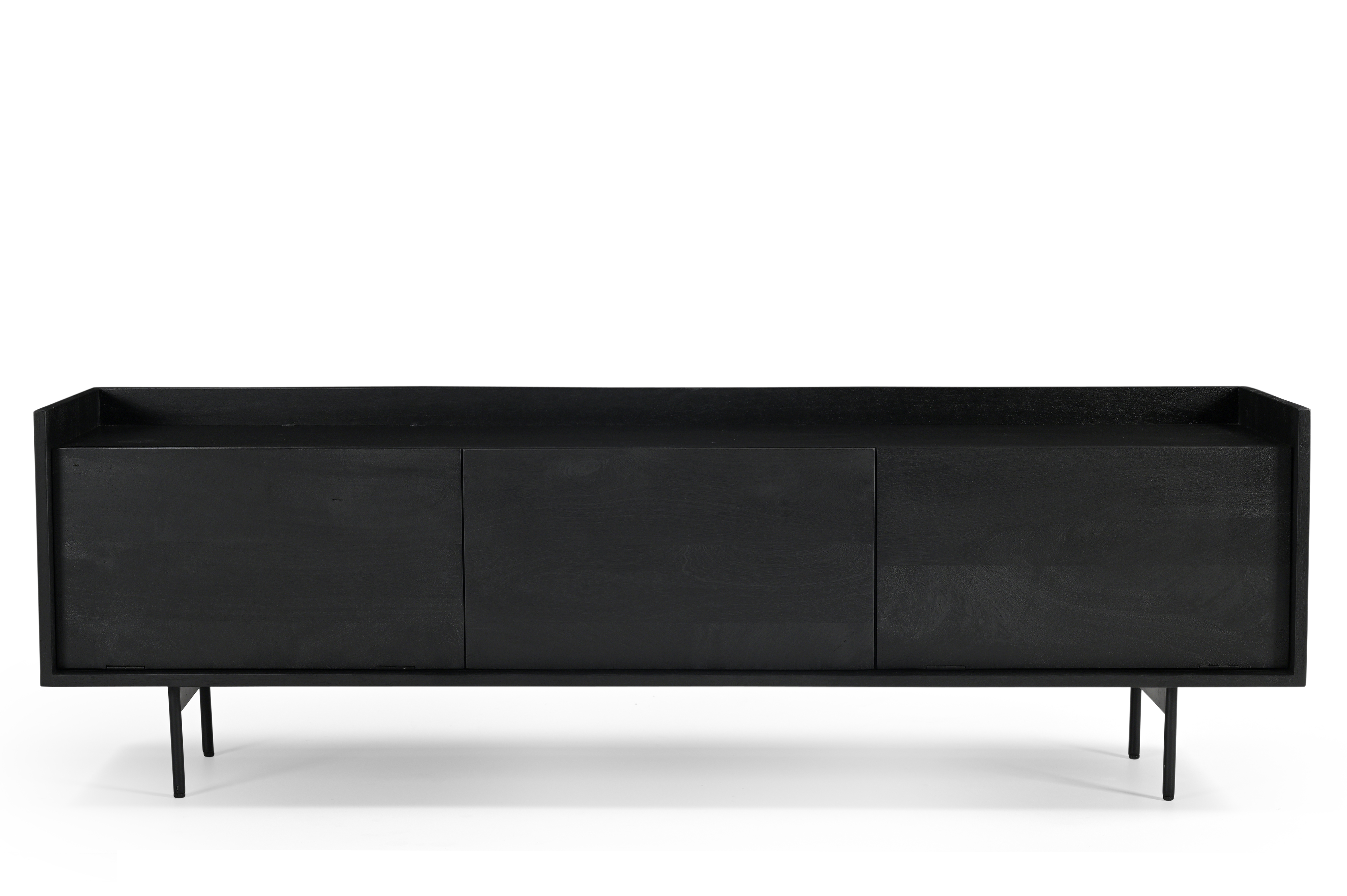 Tv-meubel Hanne Zwart 160cm - Giga Meubel