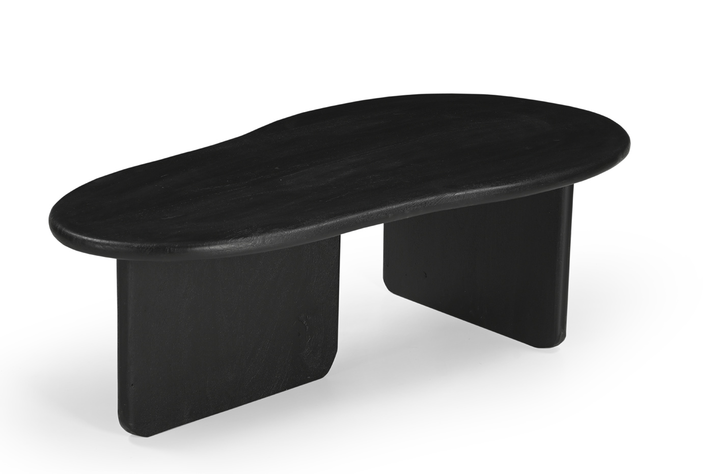 Salontafel Sira Organisch Zwart 130cm - Giga Meubel
