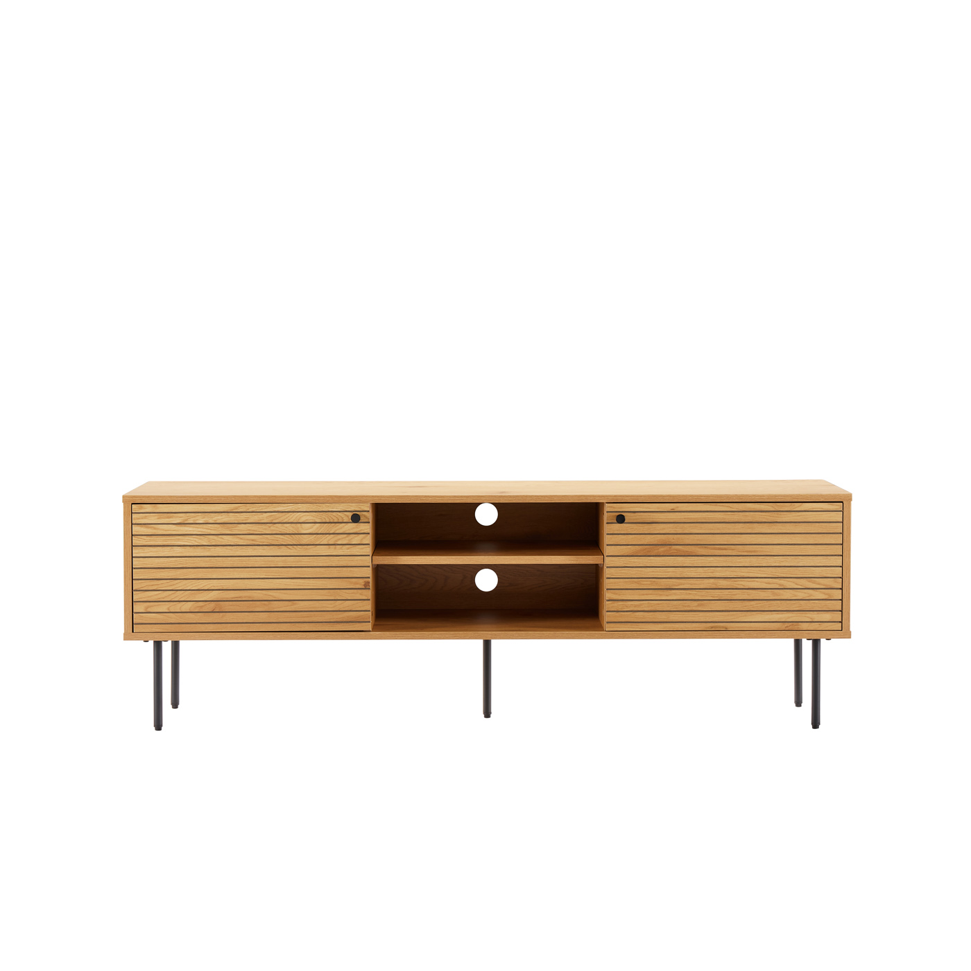 Tv-Meubel Felix Eiken Naturel 150cm - Giga Meubel