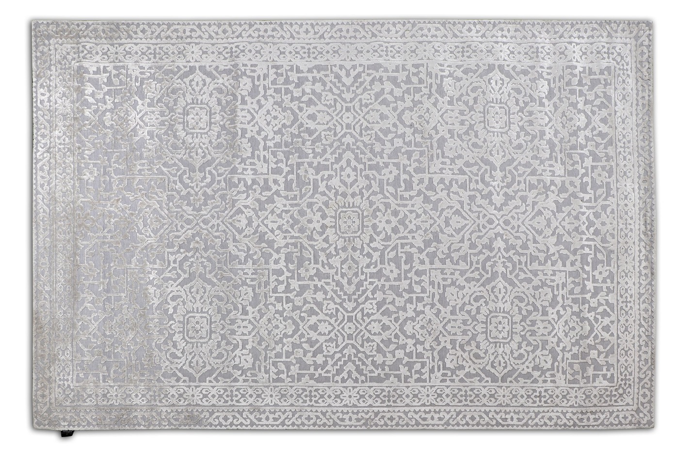 Vloerkleed Verona Zilver-Grijs 160x230cm - Giga Living