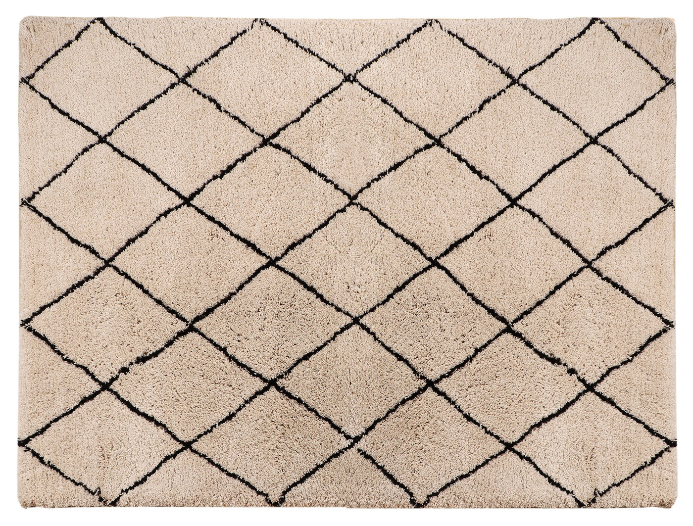 Vloerkleed Berlin Zwart 200x300cm - Giga Living