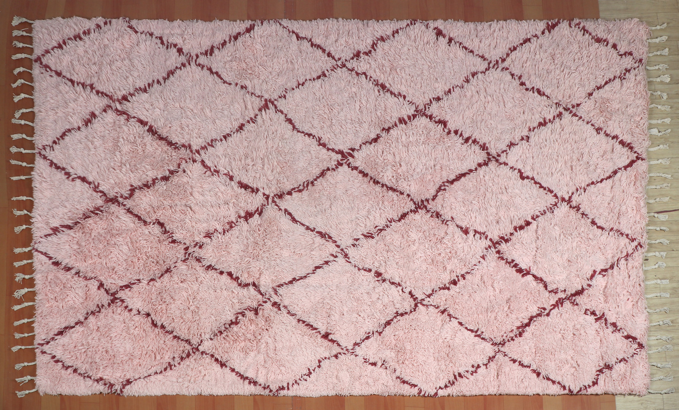 Vloerkleed Klassiek Wol Licht Roze 200x300cm - Giga Living