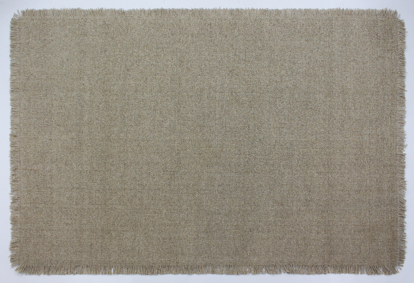 Vloerkleed Flocus Beige 190x290cm - Giga Living