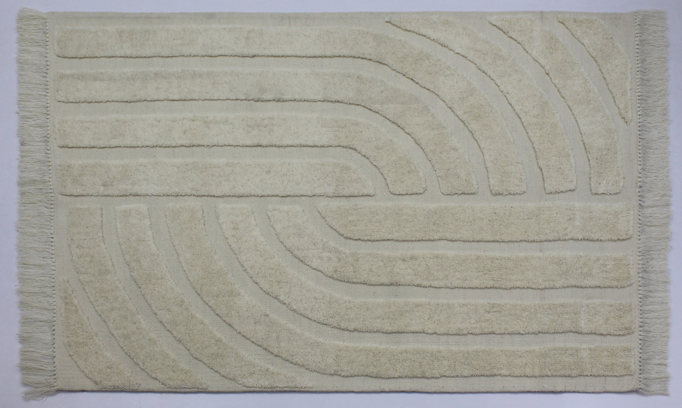 Vloerkleed 190x290cm - Crème - Kleed Pastrana - Giga Living