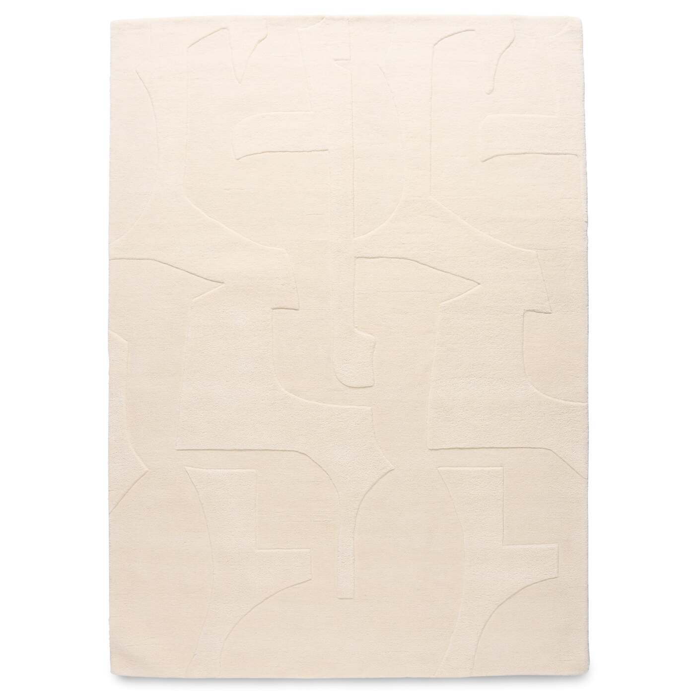 Vloerkleed 160x230cm - Crème - Kleed Bermudez - Giga Living