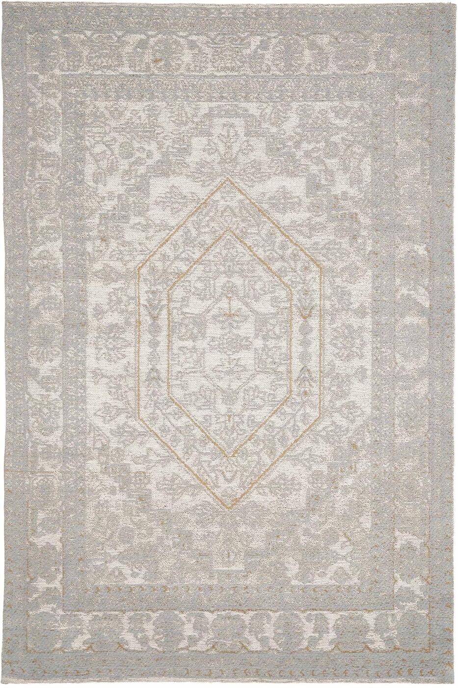 Vloerkleed Durban Off White/Blauw 195x300cm - Giga Living