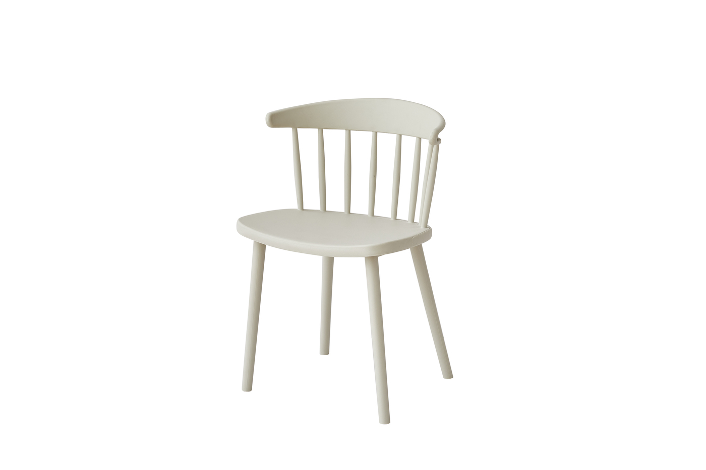 Spijlenstoel Noordwijk Taupe - Giga Meubel