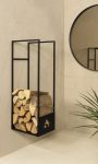 Spinder Design Haardhoutrek Lumber Locker Zwart M
